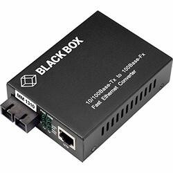 BLACK BOX LHC211A EASILY CONVERT BASE-TX TO BASE-FX-TP.
