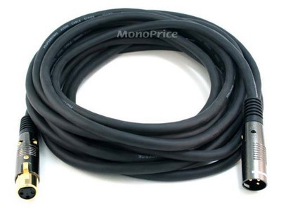 MONOPRICE, INC. 4754 XLR M TO XLR F 16AWG CABLE 25FT