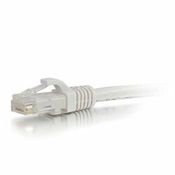 C2G 27165 25FT CAT6 SNAGLESS UNSHIELDED (UTP) ETHERNET NETWORK PATCH CABLE - WHITE