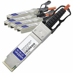ADD-ON 40G-QSFP-4SFP-AOC-1001-AO ADDON BROCADE (FORMERLY) COMPATIBLE TAA COMPLIANT 40GBASE-AOC QSFP+ TO 4XSFP+ AC