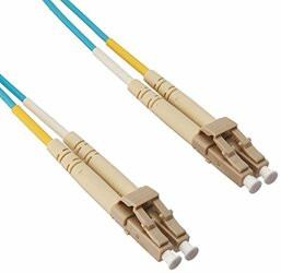 BELKIN COMPONENTS F3F004-01M CABLE,FIBER,LC/LC,1M,LO MULTIMODE,AQUA,50/125,OM4
