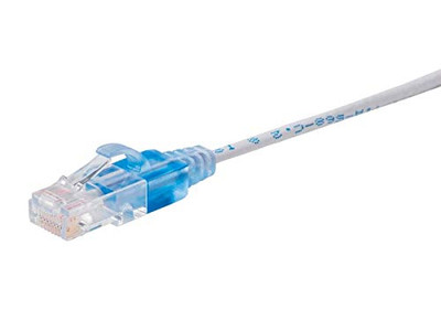 MONOPRICE, INC. 33239 MONOPRICE 10-PACK_ SLIMRUN CAT6A ETHERNET NETWORK PATCH CABLE_ 10G - 20FT WHITE