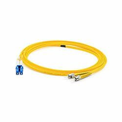 ADD-ON ADD-LC-FC-5M9SMF ADDON 5M FC (MALE) TO LC (MALE) YELLOW OS2 DUPLEX RISER FIBER PATCH CABLE
