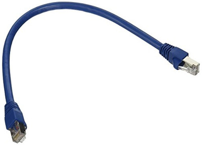 MONOPRICE, INC. 5898 CAT6A  STP ETHERNET  CABLE_ 1FT BLUE