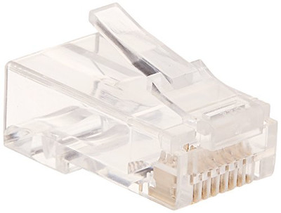 MONOPRICE, INC. 7266 CAT6 PLUG SOLID W/INSERT 50U 100PCS/BAG