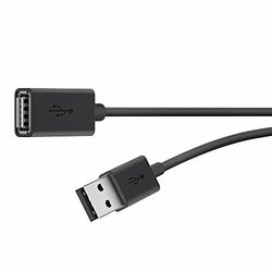 BELKIN COMPONENTS F3U153BT3M CABLE,USB,DSTP,USBAM/USBAF,3M,EXTENSION