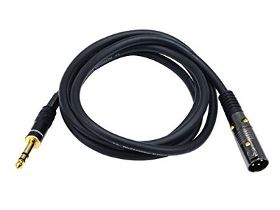 MONOPRICE, INC. 4761 XLR M TO 1/4INCH TRS M CABLE 6FT