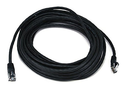 MONOPRICE, INC. 2151 CAT5E 24AWG UTP ETHERNET NETWORK PATCH CABLE_ 25FT BLACK