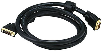 MONOPRICE, INC. 2686 6FT 24AWG CL2 DUAL LINK DVI-D CABLE - BLACK