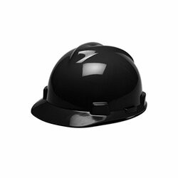 MSA 454-475235 BLACK V-GARD CAP W/STAZ-