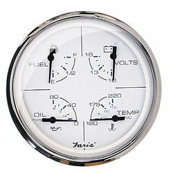 FARIA INSTRUMENTS678-F33864 CHESPK WHT SS 4/1 MULTI GAUGE