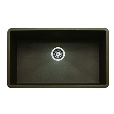 Blanco B440147  UC SGL BOWL SINK PRECIS CAFE BROW Heat Resistant - Go ahead, toss in a hot pan. Thr
