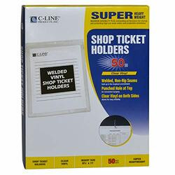 C-LINE PRODUCTS, INC CLI80911 HOLDER,TCKT,VYN,OPTOP,LTR
