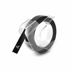 DYMO DYM520109 TAPE,EMBOSS,3/8X144 RL,BK