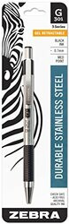 ZEBRA PEN CORP. ZEB41311 PEN,GEL,RET,0.7MM,BK