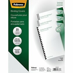 FELLOWES MFG. CO. FEL5224301 COVER,BND,LTR,25/PK,FRS