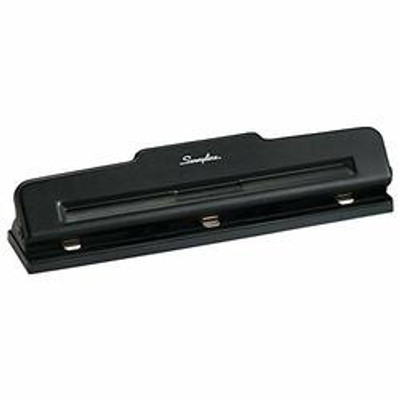 Swingline 3 Hole Punch, Desktop Hole Puncher 3 Ring, SmartTouch