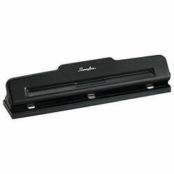ACCO BRANDS, INC. SWI74015 PUNCH,3 HOLE,10SHT CAP,BK