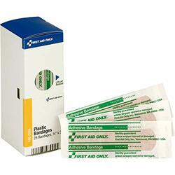 FIRST AID ONLY, INC. FAOFAE3004 BANDAGES,3/4X3,25/BX