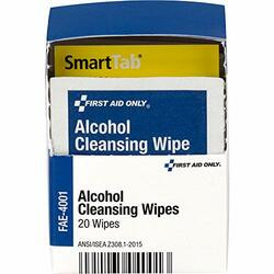 FIRST AID ONLY, INC. FAOFAE4001 PADS,ALCHL CLEANSNG,20BX