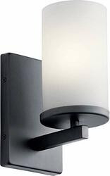 Kichler 45495BK Kichler Crosby Wall Sconce 1Lt
