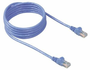 BELKIN - CABLES A3L791-03-BLU-S 3FT CAT5E BLUE PATCH CORD SNAGLESS ROHS