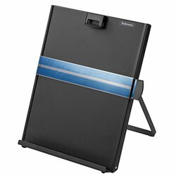FELLOWES 11053 METAL COPYHOLDER LETTER BLACK