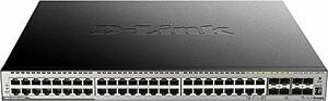D-LINK SYSTEMS DGS-3630-52PC/SI 52-PORT LAYER 3 STACKABLE MANAGED GIGABIT SWITCH INCLUDING 4 10GBE PORTS