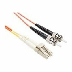 UNIRISE USA, LLC FJ6LCST-06M FIBER OPTIC PATCH CABLE, LC-ST, 62.5 125 MULTIMODE DUPLEX, ORANGE, 6M