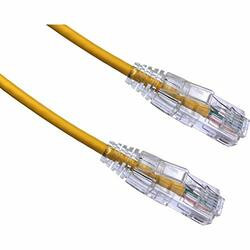 AXIOM C6ABFSB-Y10-AX AXIOM 10FT CAT6A BENDNFLEX ULTRA-THIN SNAGLESS PATCH CABLE 650MHZ (YELLOW)