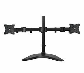 SIIG, INC. CE-MT1U12-S1 STEEL ARTICULATING DESK STAND HOLDS TWO MONITORS 13 TO 27 WITH WEIGHT CAPACITIES