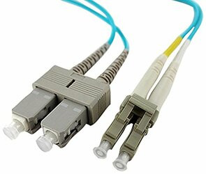 AXIOM LCSCOM4MD8M-AX AXIOM LC/SC OM4 FIBER CABLE 8M