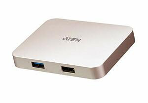 ATEN UH3235 USB-C 4K ULTRA MINI DOCK WITH POWER PASS