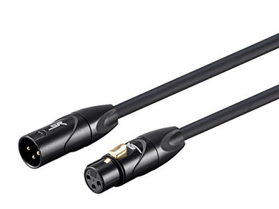 MONOPRICE, INC. 18673 10FT STAGE RIGHT SERIES XLR MALE TO XLR FEMALE 16AWG CABLE (GOLD PLATED) MICROPH