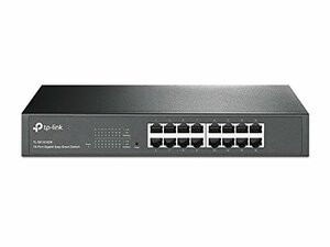 TP-LINK USA CORPORATION TL-SG1016DE THE TL-SG1016DE 16-PORT GIGABIT EASY SMART SWITCH IS AN IDEAL UPGRADE FROM AN UN