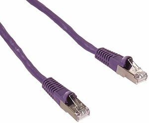 UNIRISE USA, LLC PC6-50F-PUR-SH-S UNIRISE 50FT CAT6 SNAGLESS SHIELDED (STP) ETHERNET NETWORK PATCH CABLE PURPLE -