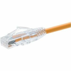 UNIRISE USA, LLC 10154 UNIRISE 9 FOOT CAT6 SNAGLESS CLEARFIT PATCH CABLE ORANGE - HIGH DENSITY CAT6 ULT