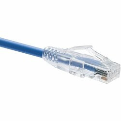 UNIRISE USA, LLC 10011 UNIRISE 10 FOOT CAT6 SNAGLESS CLEARFIT PATCH CABLE BLUE - HIGH DENSITY CAT6 ULTR