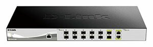 D-LINK SYSTEMS DXS-1210-12SC 12PORT 10G SMART SWITCH W/10 SFP+ 2 10G