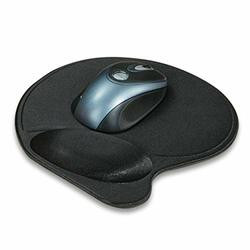 KENSINGTON COMPUTER L57822US WRIST PILLOW MOUSE PAD BLACK