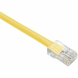 UNIRISE USA, LLC PC5E-15F-YLW-S 15FT YELLOW CAT5E PATCH CABLE, UTP, SNAGLESS