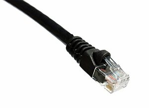 AXIOM C5EMB-K14-AX AXIOM 14FT CAT5E 350MHZ PATCH CABLE MOLDED BOOT (BLACK)