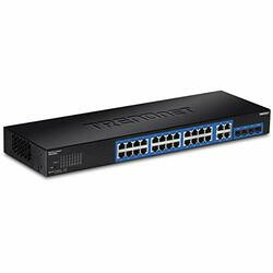 TRENDNET INC TEG-284WS 28-PORT GIGABIT WEB SMART SWITCH,LIMITED LIFETIME WARRANTY