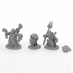Reaper Miniatures REM44048 Bones BK: Bloodstone Gnome Heroes (2)