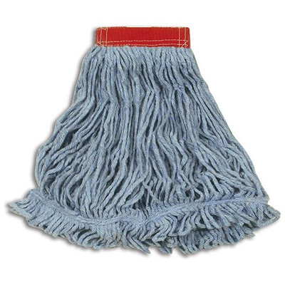 Rubbermaid 121424 & #174 Large Super Stitch Cotton/Synthetic Wet Mop W/ 5 Headband -