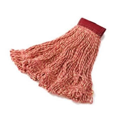 Rubbermaid 121766 Rm D253 Super Stitch Wet Mop Large 5" Red 6/Cs