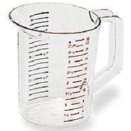 Rubbermaid 162085 Rm 3216 Bouncer Measuring Cup 1Qt 6/Cs