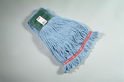 Rubbermaid 135474 Rm A252 Web Foot Shrnkls Wet Mop Medium 5" Blue 6/Cs