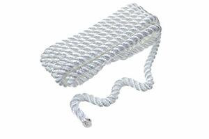 SEACHOICE 42551 NYLON DOCK LINE WH 1/2X15 CLAM