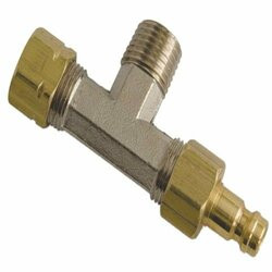SEASTAR SOLUTIONS HF5520 BLEEDER TEE HORZ 3/8 TUBE (2)